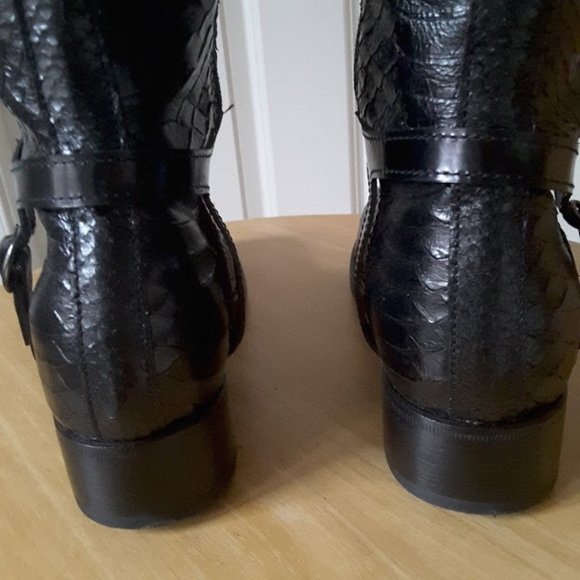 Attilio Gousti Leombruni/AGL Tall Snake Boot NWOB - Picture 4 of 9